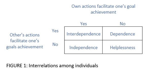 Figure 1: Interrelations among individuals